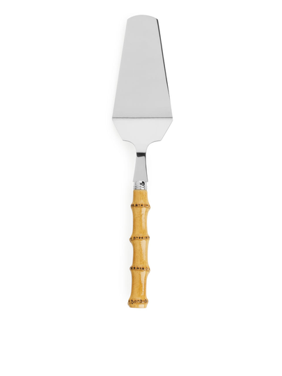 Sabre Paris Cake Server - Beige