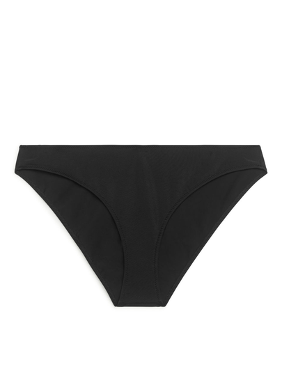 Low Waist Bikini Briefs - Black