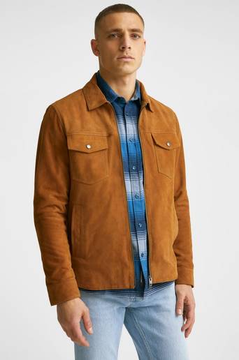 ROCKANDBLUE Skjorta Ze Suede Shirt Brun