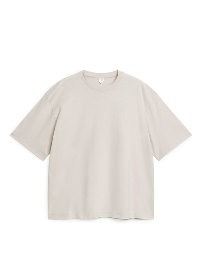 Print T-Shirt - Brown