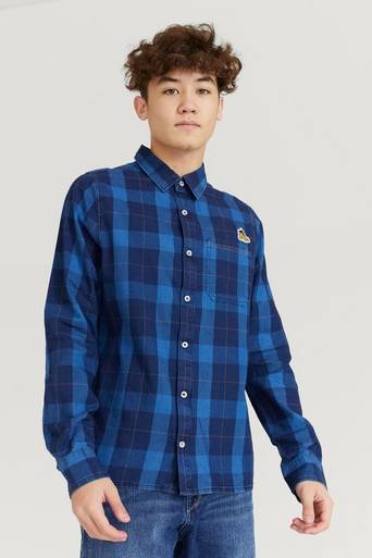 Timberland Skjorta City Traveler Shirt Blå