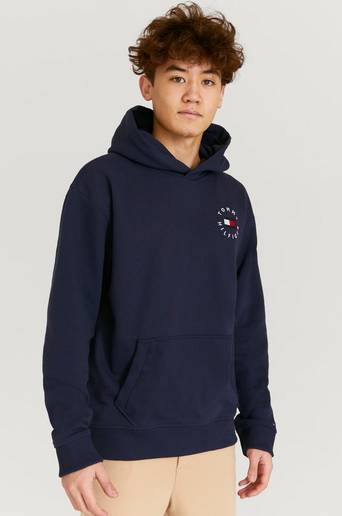 Tommy Hilfiger Hoodie U Heritage Badge Hoodie Blå