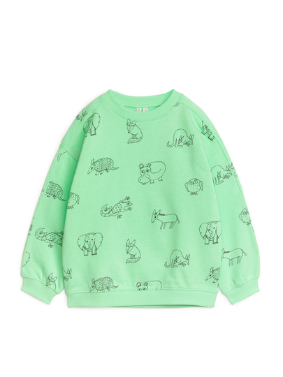 ARKET and Lisa Larson Printed Sweatshirt - Green