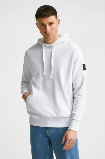 Lyle & Scott Hoodie Double Zip Hoodie Vit