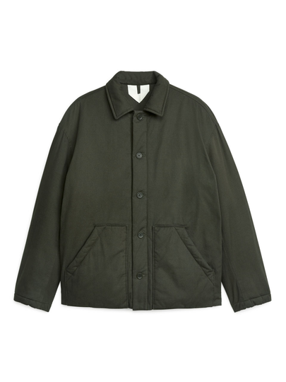 Padded Utility Jacket - Green