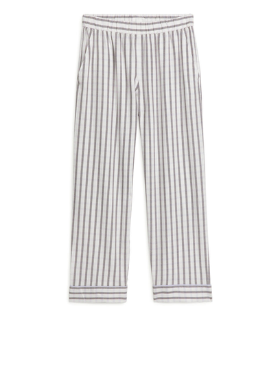 Flannel Pyjama Trousers - Purple