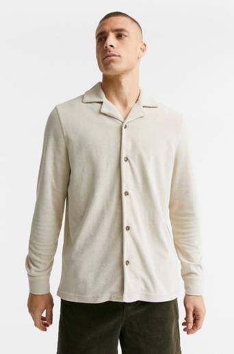 Studio Total Skjorta Terry LS Shirt Beige