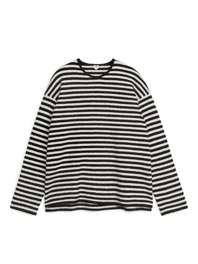 Bouclé Jumper - Black