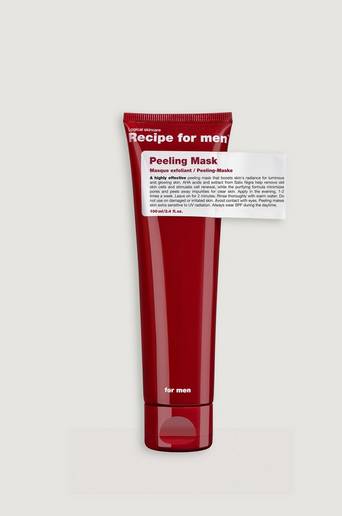 Recipe for men Peeling Mask Grå