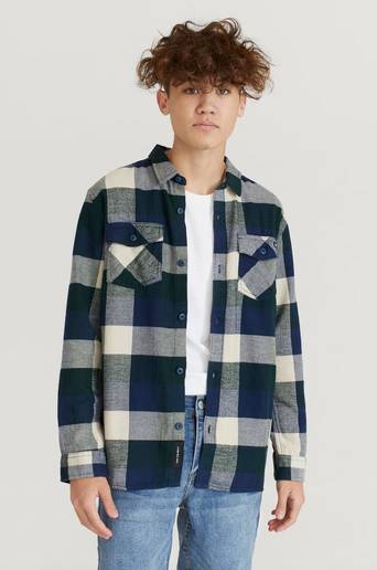 Vans Skjorta BY Box Flannel Boys Blå