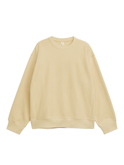 Loose Heavyweight Sweatshirt - Yellow
