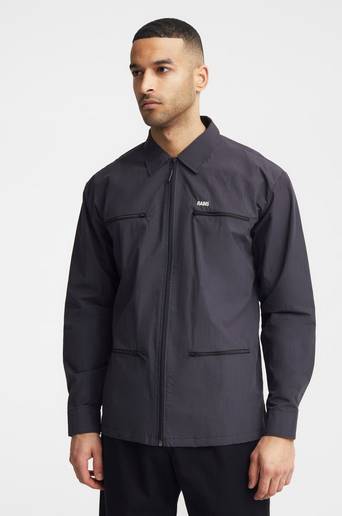 Rains Skjorta Woven Shirt Svart