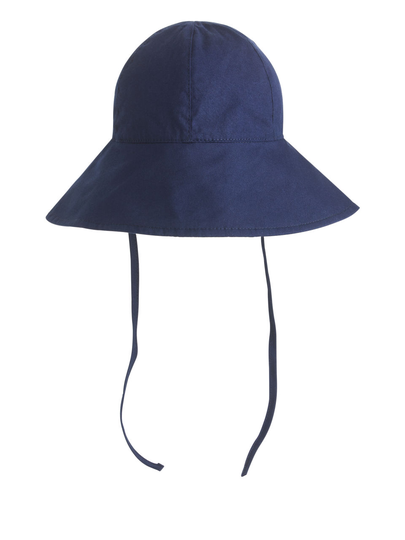 Poplin Sun Hat - Blue