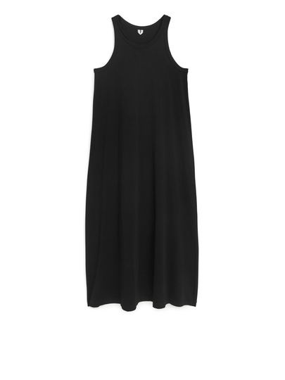 Jersey Maxi Dress - Black