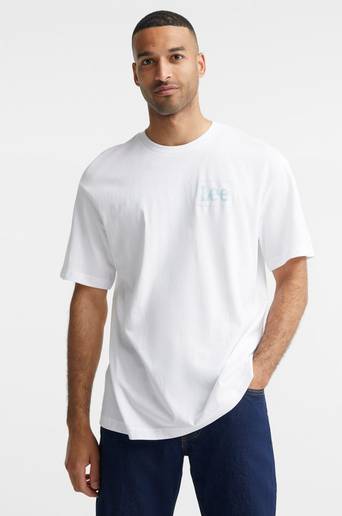 Lee T-Shirt Logo Loose Tee Vit
