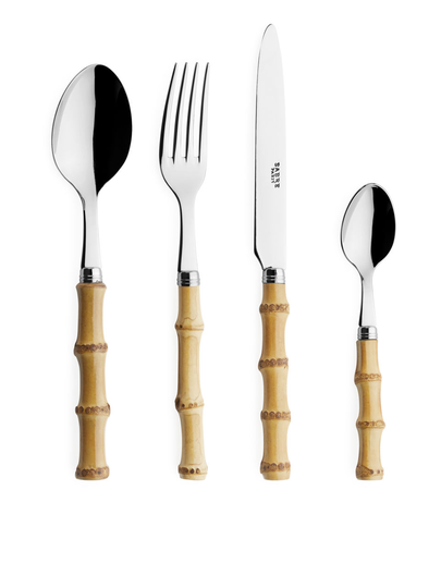 Sabre Paris Bamboo Cutlery Set - Beige