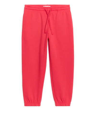 French Terry Sweatpants - Red
