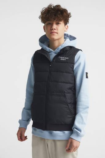 Calvin Klein Väst Logo Vest Svart