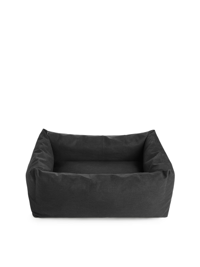 Padded Dog Bed 60 x 45 cm - Black