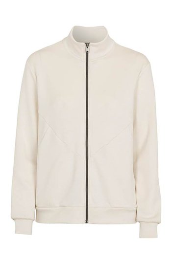 Soyaconcept Supermjuk sweatshirtjacka Banu Ljusbeige