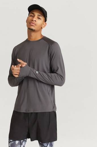 Studio Total Athleisure Tröja Raglan Long Sleeve Grå