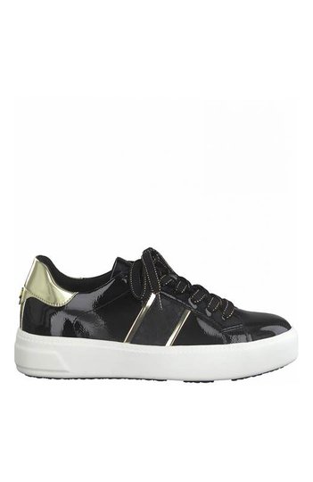 Tamaris Sneakers Svart Guld