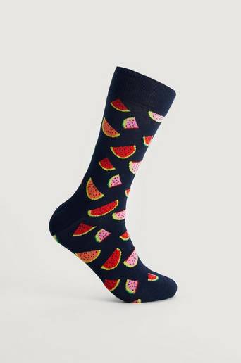 Happy Socks Strumpor Watermelon Sock Blå