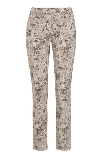 Cellbes Mönstrade treggings Beige Mönstrad
