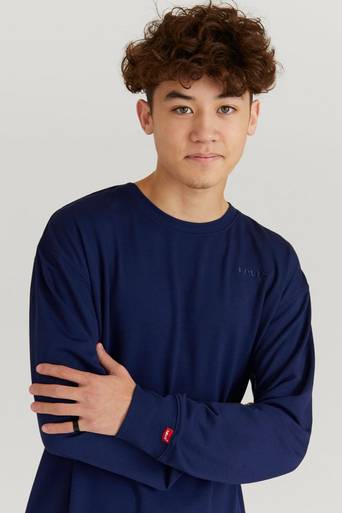 Levi's Sweatshirt LVB Graphic Crewneck Sweatshirt Blå