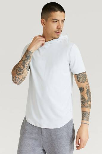 Studio Total Athleisure T-shirt Hooded Tee Grå