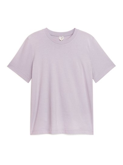 Crew-Neck T-shirt - Purple