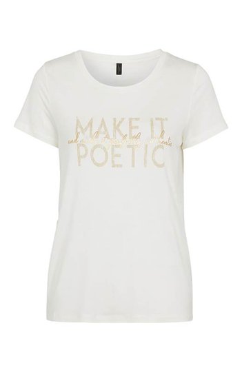 Soyaconcept Trikåtopp Geneva Offwhite