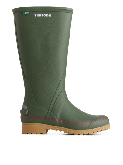 Tretorn Sarek 72 Rubber Boots - Green