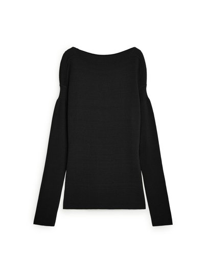 Puff Sleeve Jumper - Black