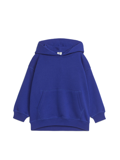 French Terry Hoodie - Blue