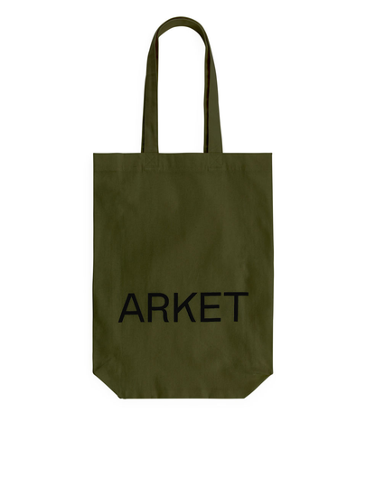 ARKET Canvas Tote Bag - Green