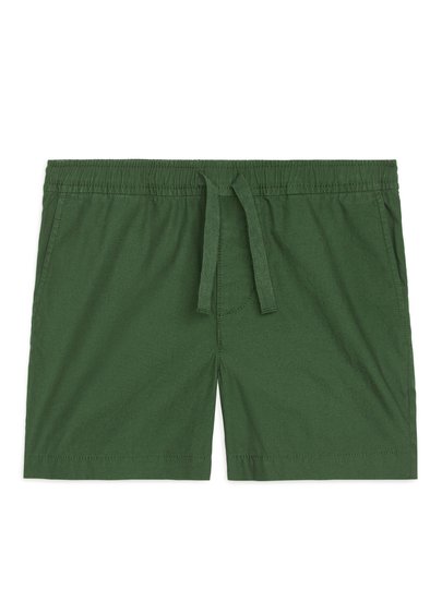 Drawstring Shorts - Green
