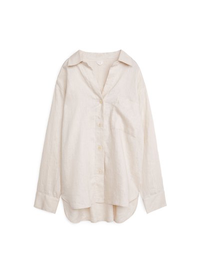 Linen Shirt - Beige