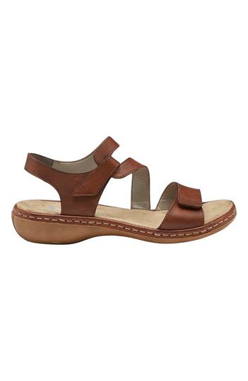 Rieker Skinnsandal Brun