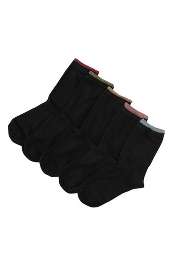 Cellbes Socka 5-Pack Svart
