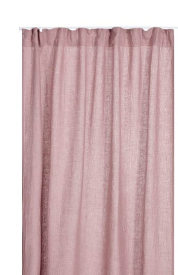 Cellbes Gardinlängd linne 2-Pack Dimrosa