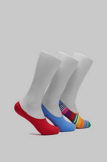 Happy Socks Strumpor 3-pack Liner Socks 6300 Svart