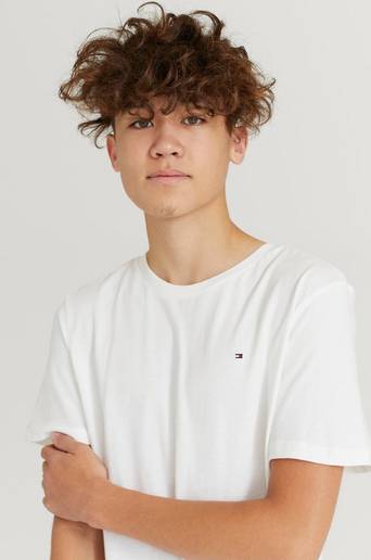 Tommy Hilfiger T-Shirt Boys Basic CN Knit S/S Vit
