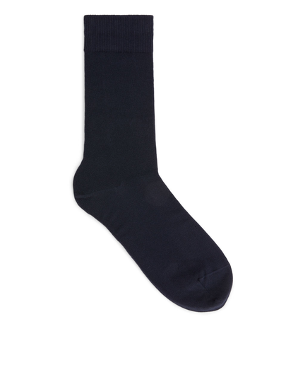 Supima Cotton Socks - Blue