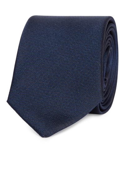 Slim Silk Tie - Blue