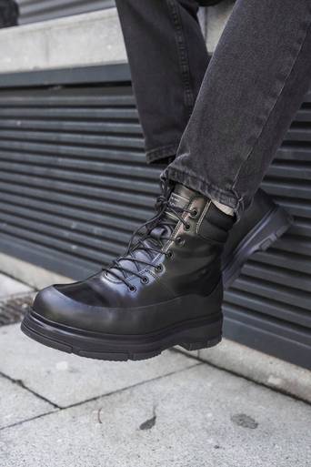 Gant Kängor Royzer Mid Lace Boot Svart