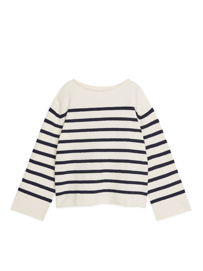 Bouclé Sweatshirt - Beige