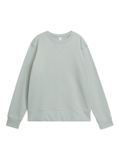 French Terry Sweatshirt - Turquoise