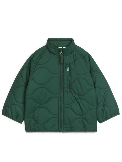 Quilted Jacket - Green