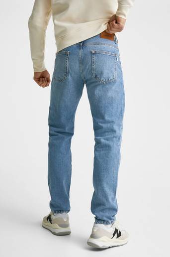 Woodbird Jeans Doc Doone Jeans Blå
